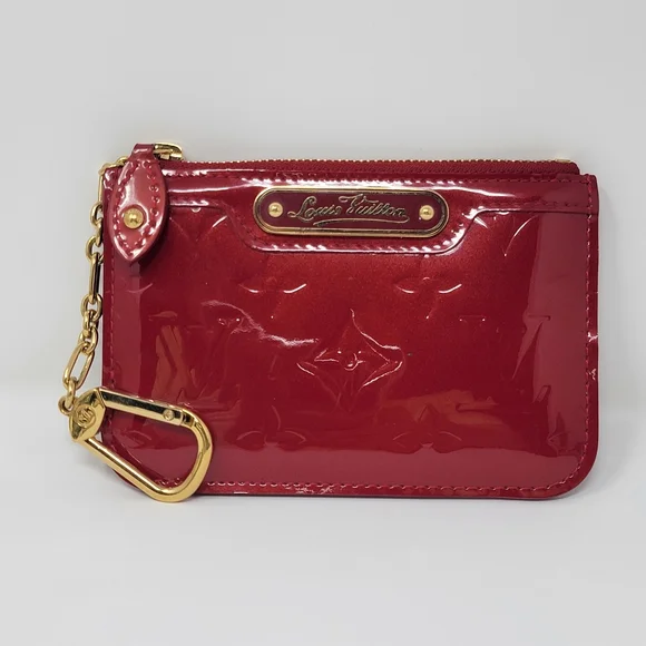 LOUIS VUITTON Monogram Vernis Patent Leather Key Cles Wallet - Picture 11 of 11